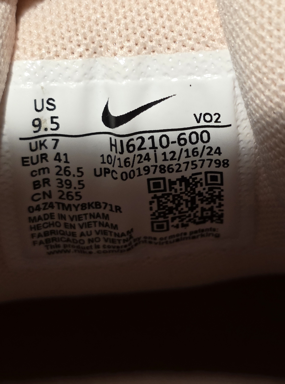 Nike Metcon 9 AMP NBY Women's Size 9.5 Coral Magic Gym Training Shoes HJ6210-600 - Picture 16 of 16